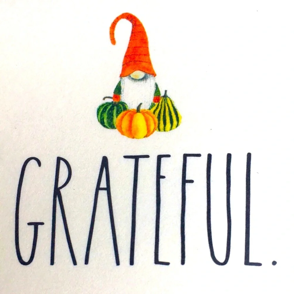RAE DUNN GNOME LIST PADS BUNDLE: GRATEFUL THANKFUL